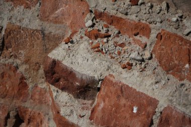 Eski tuğla duvar dokusu arka plan antika