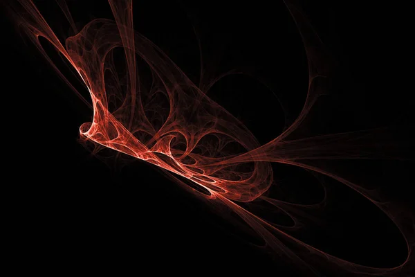 Röd fjäril abstrakt design — Stockfoto