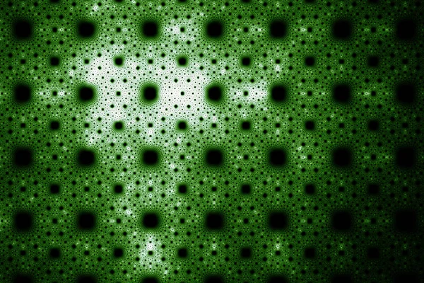 Grünes abstraktes fraktales Design — Stockfoto