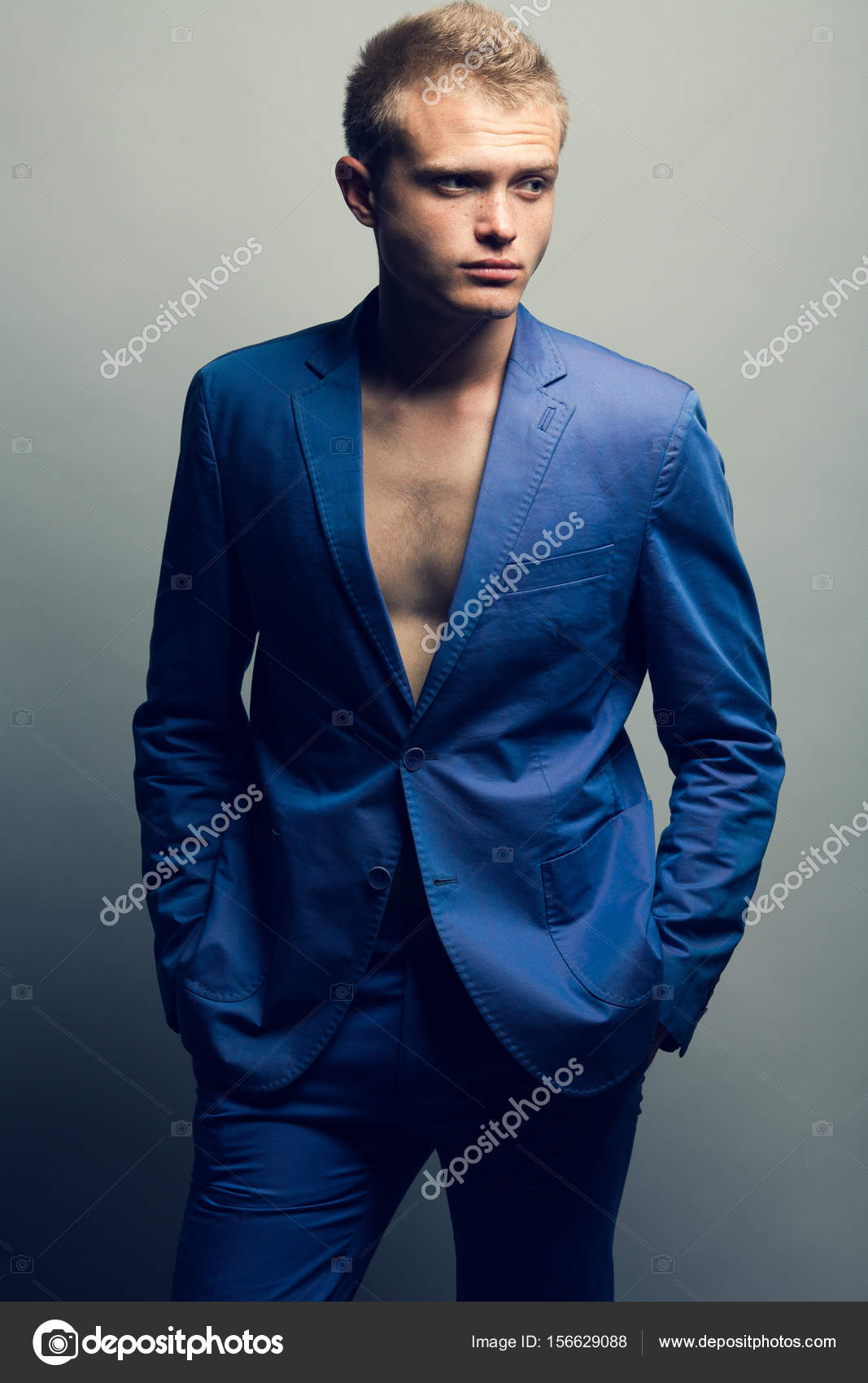 Male beauty concept. Portrait of young man with perfect haircut Stock Photo by ©avgustino 156629088 Male beauty concept. Portrait of young man with perfect haircut Stock Photo by ©avgustino 156629088