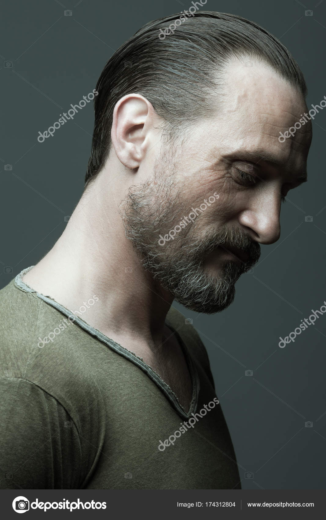 Male beauty concept. Fabulous at any age. Portrait of 40-year-old man Stock Photo by ©avgustino 174312804 Male beauty concept. Fabulous at any age. Portrait of 40-year-old man Stock Photo by ©avgustino 174312804