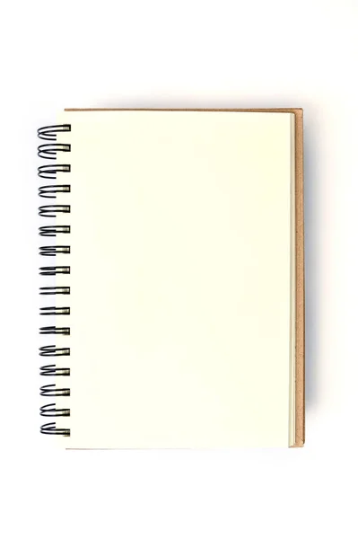 Open blank note book — Stock Photo, Image