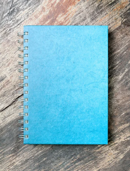 Libro de notas azules — Foto de Stock