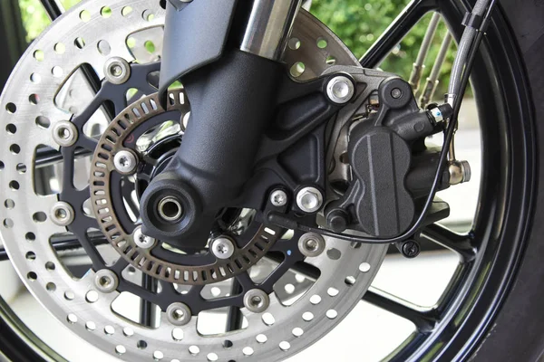 Motorcycle disk brake — Stock Photo, Image