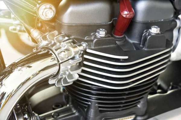 Motorcycle engine design — Stock Photo, Image