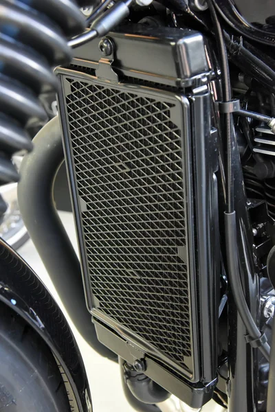 Motorcycle liquid cooled system — Stock Photo, Image