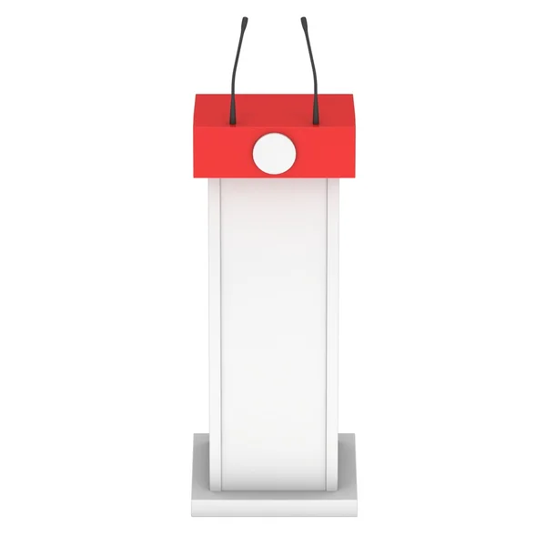 3d Speaker Podiums — Stock Photo, Image