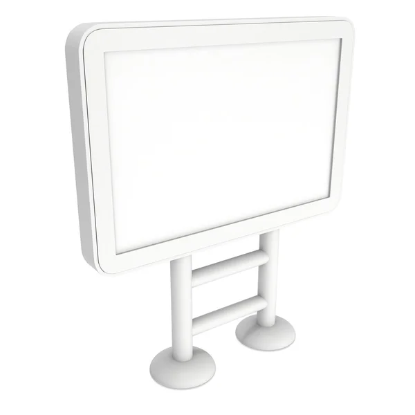 Trade show booth LCD screen stand. — Stock Photo, Image