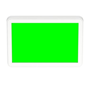 Tablet pc bilgisayar ile chroma anahtar yeşil ekran