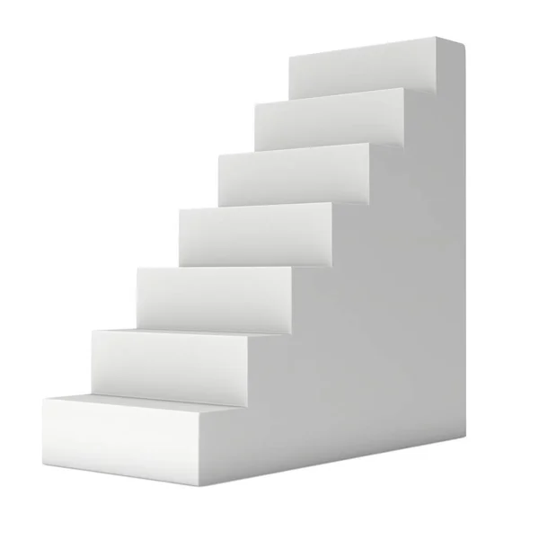 Escaliers 3D vierges — Photo