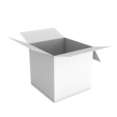 Açık kutu 3d