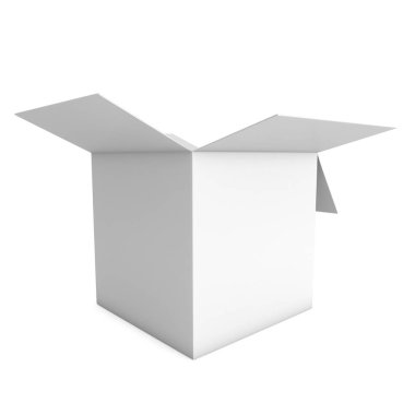 Açık kutu 3d