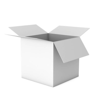 Açık kutu 3d