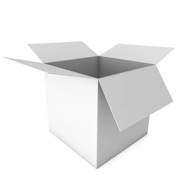 Open box 3d — Stock Photo, Image