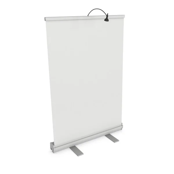 Stand per banner roll up vuoto — Foto Stock