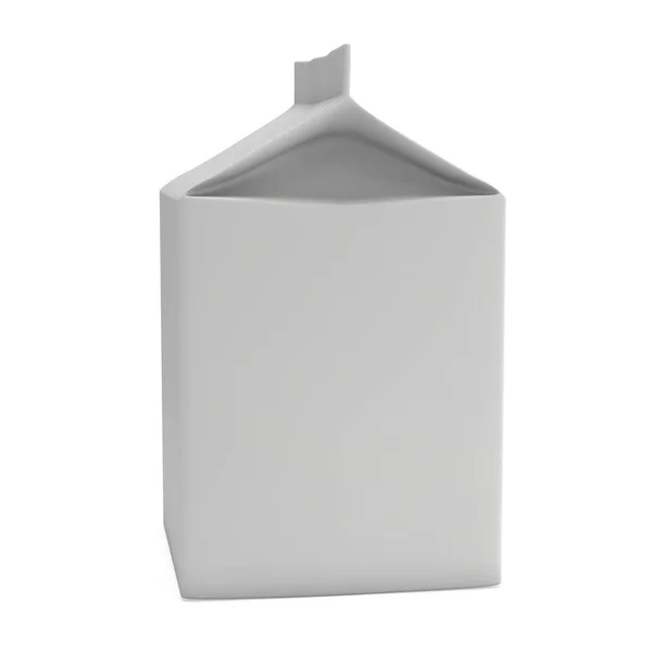 Γάλα ή χυμό κουτί 3d — Φωτογραφία Αρχείου