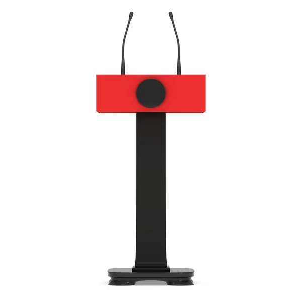 3d Speaker Podium — Stock Photo, Image