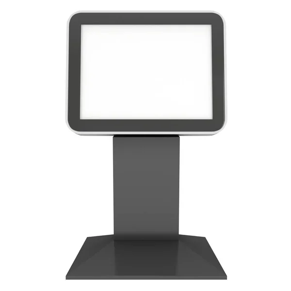 Messestand lcd screen stand. — Stockfoto