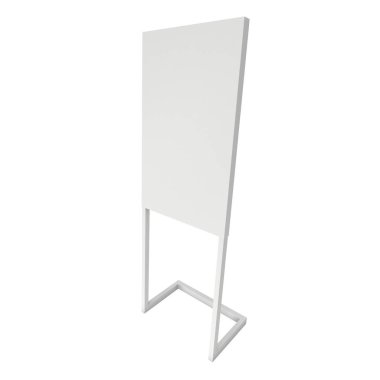 Boş Expo afiş standı.