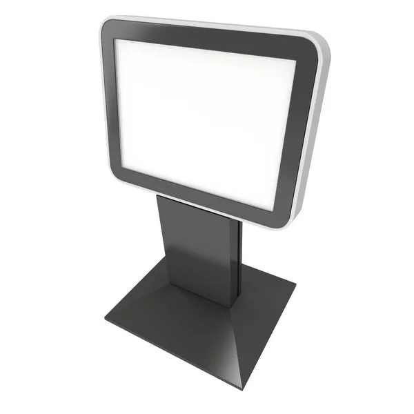 Stand dello schermo LCD per stand fieristici . — Foto Stock