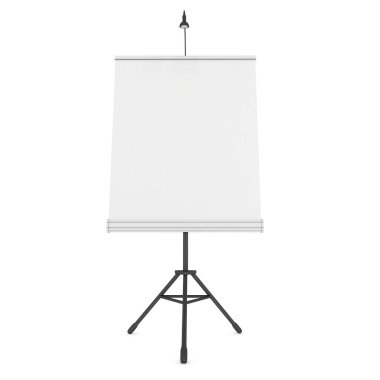Expo Banner Stand boş olarak topla Tripod üzerinde