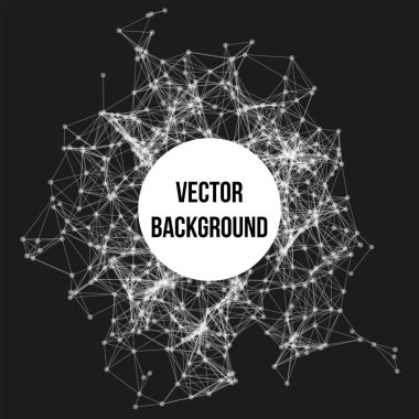 Tel kafes kafes nokta ve çizgiler arka plan