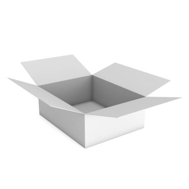 Açık kutu 3d