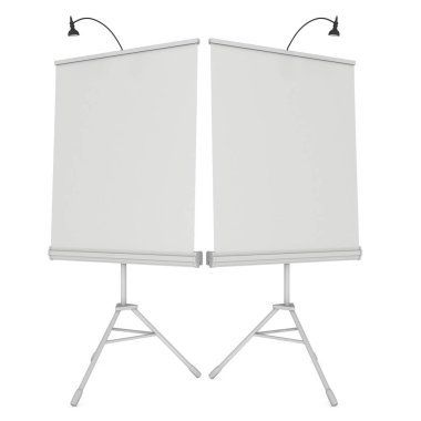 Expo Banner Stand boş olarak topla Tripod üzerinde