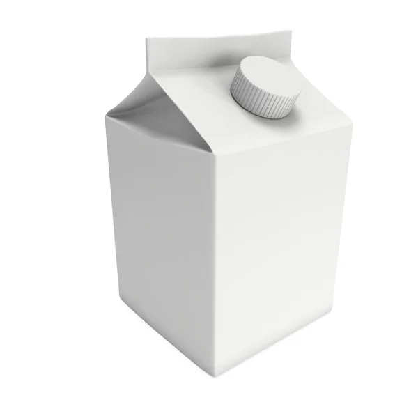 Melk of sap vak 3d — Stockfoto