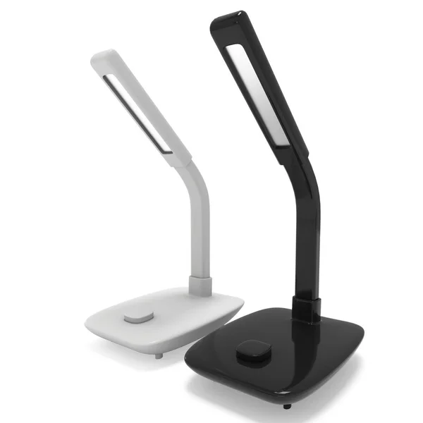 Led Sensor Desk Lamps 3d — Stock Photo, Image