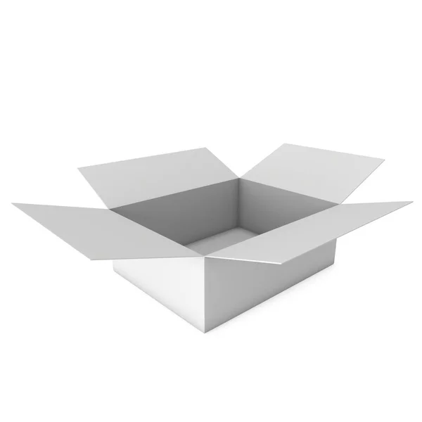 Open box 3d — Stock Photo, Image