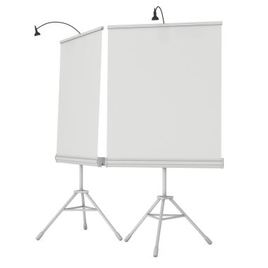 Expo Banner Stand boş olarak topla Tripod üzerinde