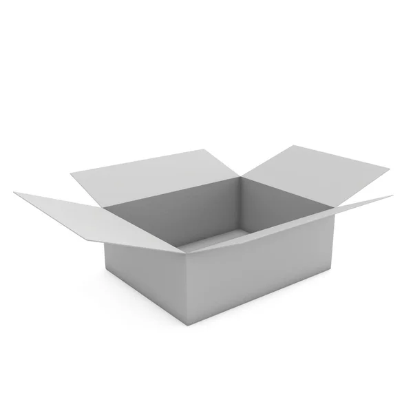 Open box 3d — Stock Photo, Image