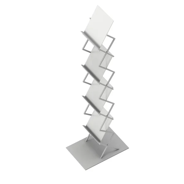 Trade show booth Magazine Rack — Stock Photo, Image