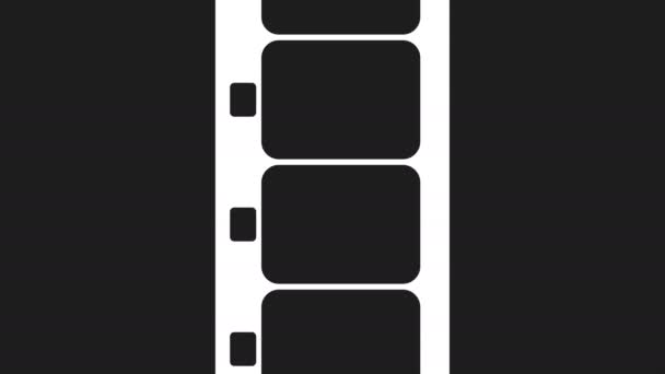 Super 8mm Film Strip materiału wideo — Wideo stockowe