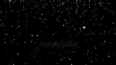 Siyah zemine düşen kar