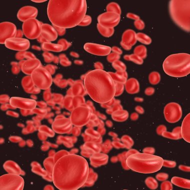 Kırmızı kan hücre akan