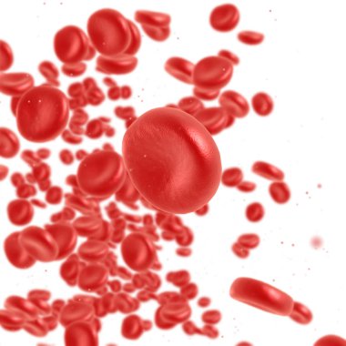 Kırmızı kan hücre akan