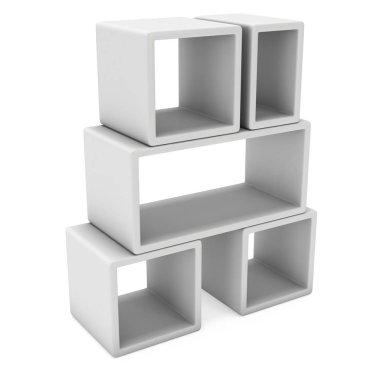 Ürün ekran 3d kutular.