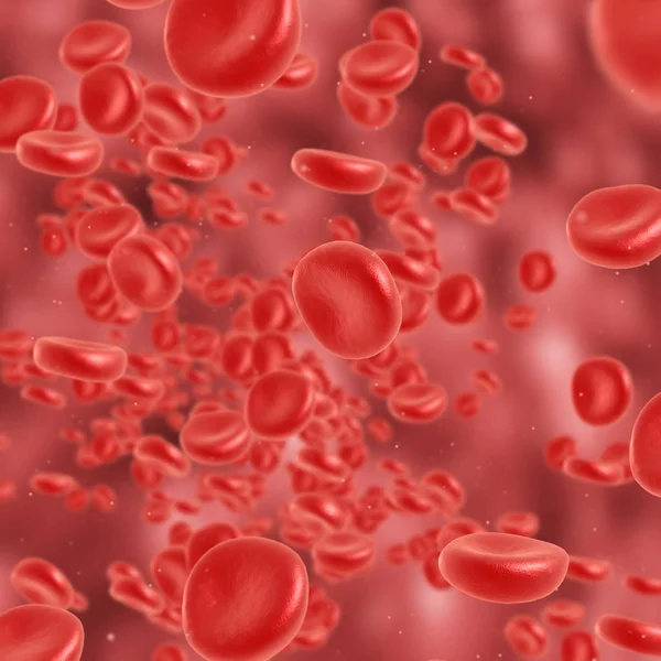 Kırmızı kan hücre akan