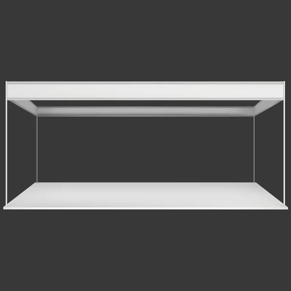 Kiosque du salon blanc et blanc — Image vectorielle