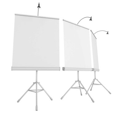 Expo Banner Stand boş olarak topla Tripod üzerinde