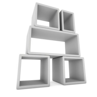 Ürün ekran 3d kutular.