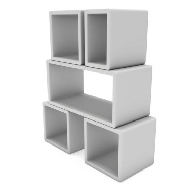 Ürün ekran 3d kutular.