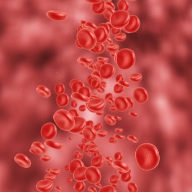 Kırmızı kan hücre akan