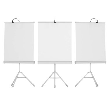 Expo Banner Stand boş olarak topla Tripod üzerinde