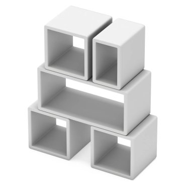 Ürün ekran 3d kutular.