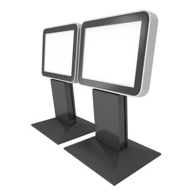 Fuar stand Lcd ekran stand.