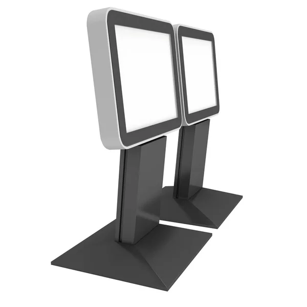 Stand dello schermo LCD per stand fieristici . — Foto Stock