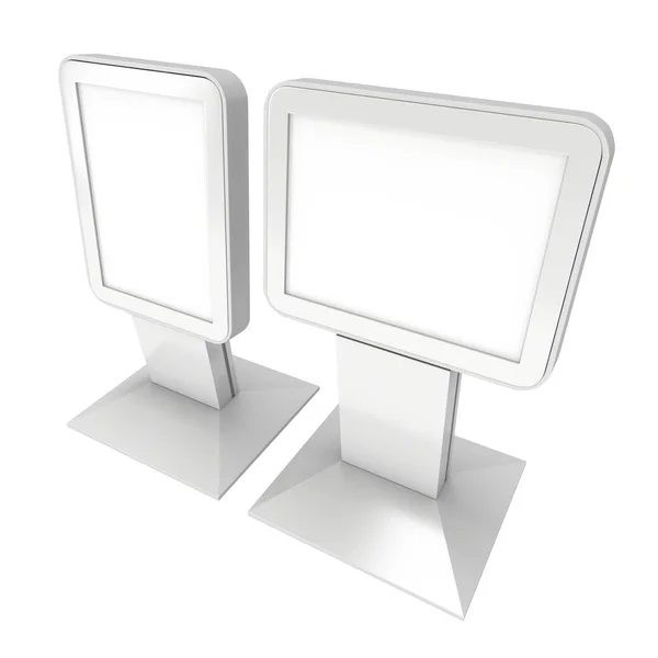 Stand dello schermo LCD per stand fieristici . — Foto Stock